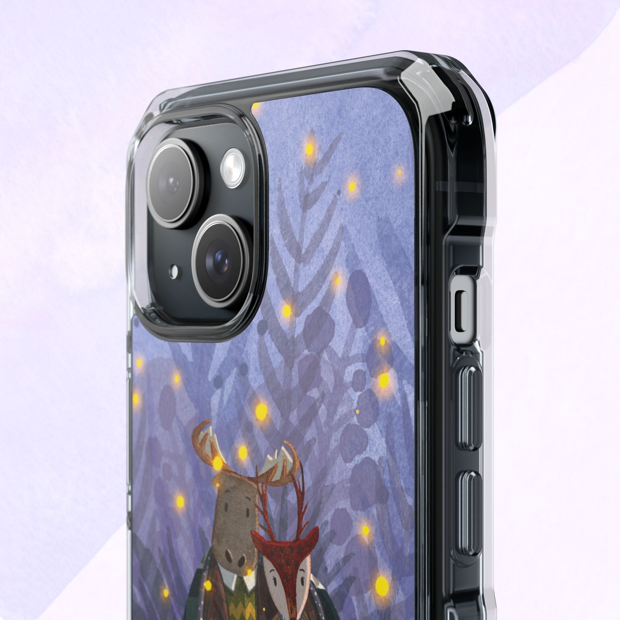 Cozy Animal Friends Phone Case - Magnetic Clear Impact Cases for Outdoorsy Animal Lovers, Perfect for Christmas, Gift Idea, Nature Vibes