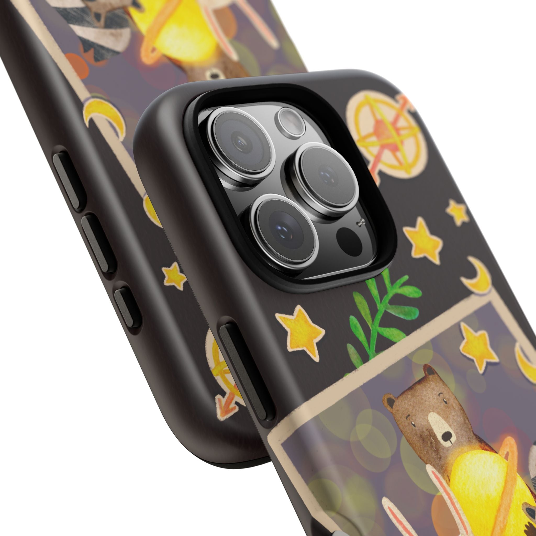 Animal iPhone Case - Tough Cases for Kids, Teens, Cute Fun Design, Holiday Accessories, iPhone 16 15 14 13 12 11 10 XR X 8, Gift Idea,