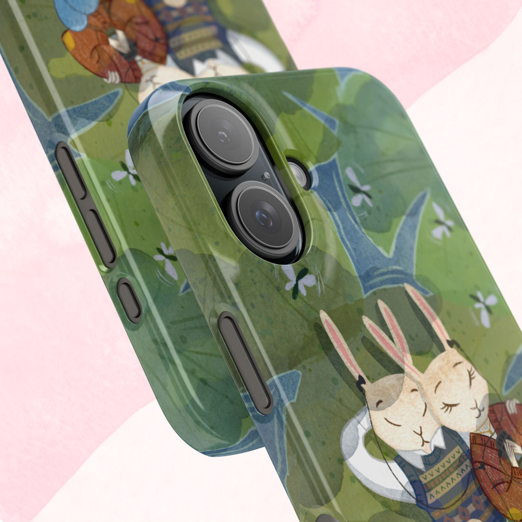 Whimsical Bunny Phone Cases for Animal Lovers and Nature Enthusiasts | Cute, Fun Design, Gifts for Friends, Birthday, Easter, Spring