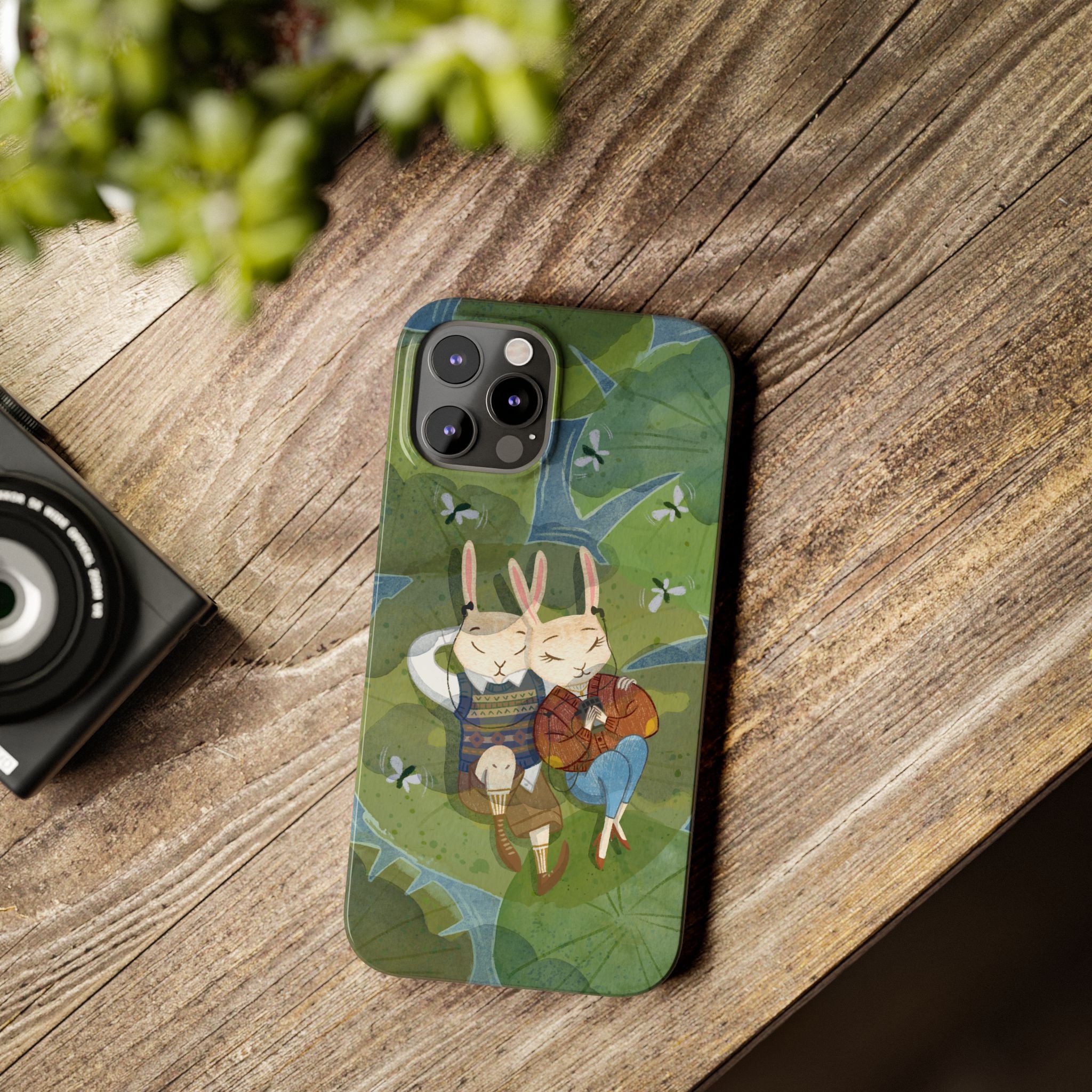Whimsical Bunny Phone Cases for Animal Lovers and Nature Enthusiasts | Cute, Fun Design, Gifts for Friends, Birthday, Easter, Spring
