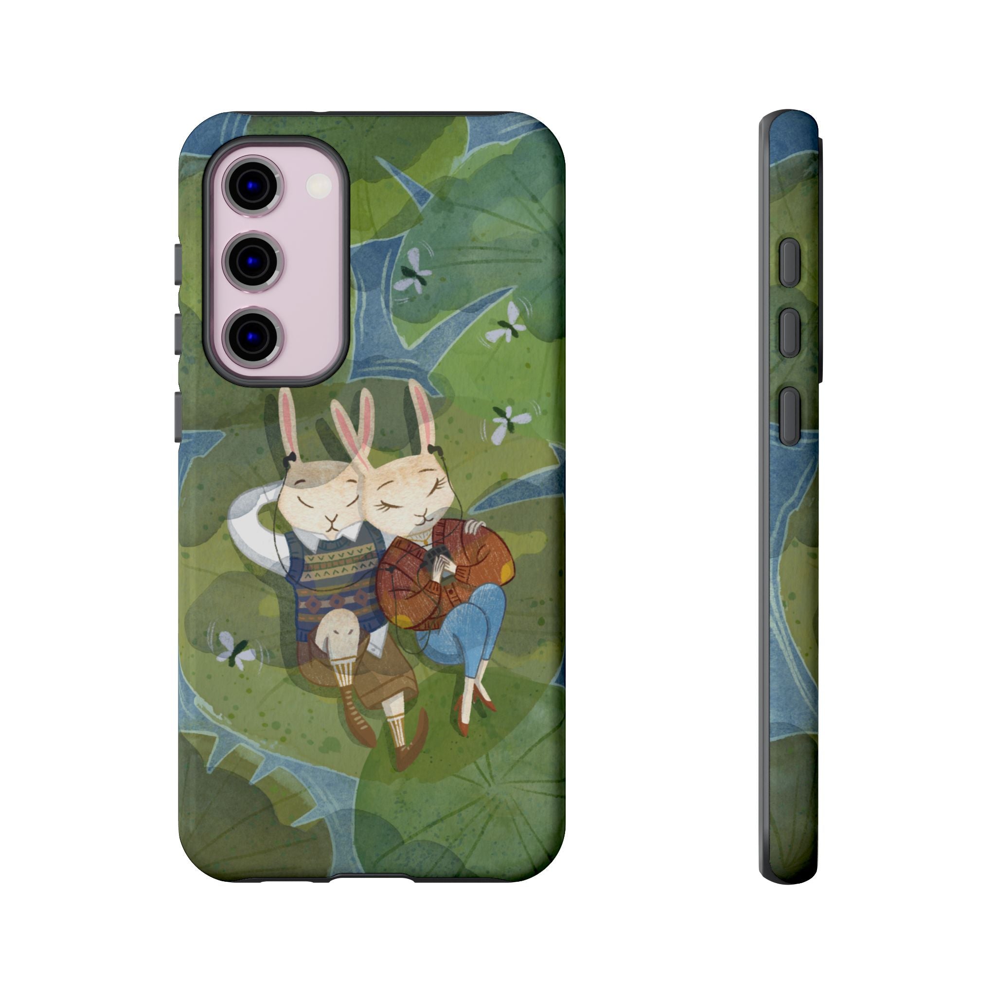 Cute Bunny Phone Case, Rabbit iPhone Cover, Nature Lovers Gift, Animal Lover Accessory, Eco-Friendly Case for Moms