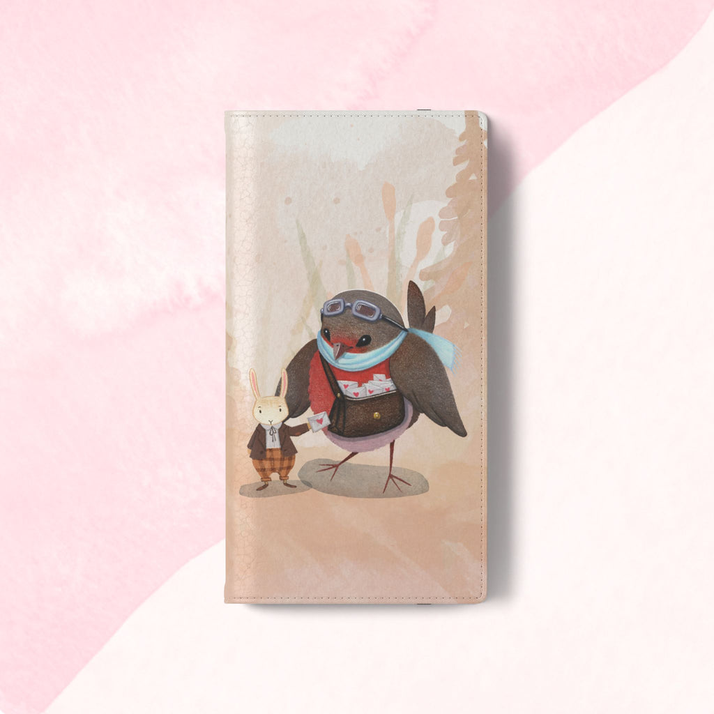 Whimsical Animal Flip Cases for Phones, Cute Woodland Creatures, Forest Friends Phone Cover, Animal Lover Gift, Phone Wallet