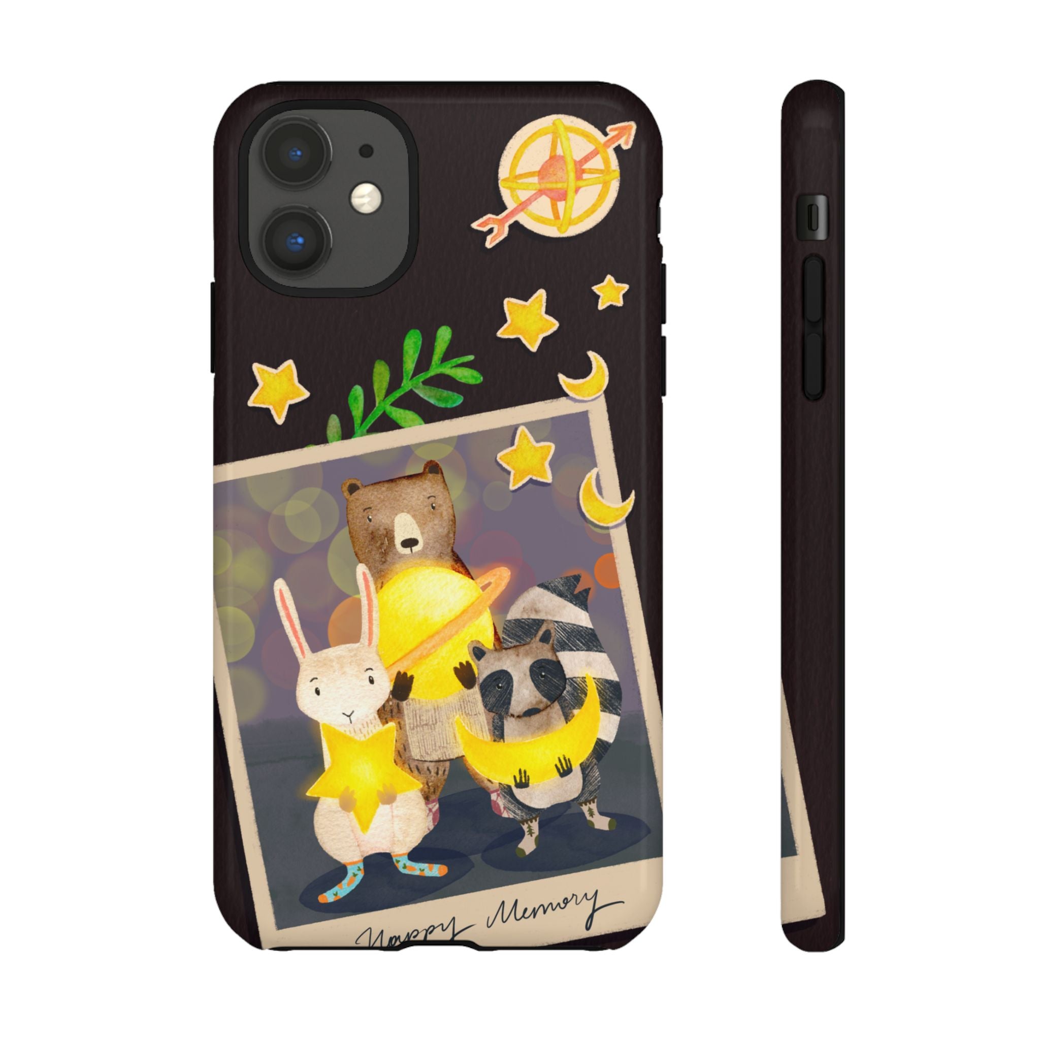 Animal iPhone Case - Tough Cases for Kids, Teens, Cute Fun Design, Holiday Accessories, iPhone 16 15 14 13 12 11 10 XR X 8, Gift Idea,
