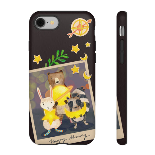 Animal iPhone Case - Tough Cases for Kids, Teens, Cute Fun Design, Holiday Accessories, iPhone 16 15 14 13 12 11 10 XR X 8, Gift Idea,