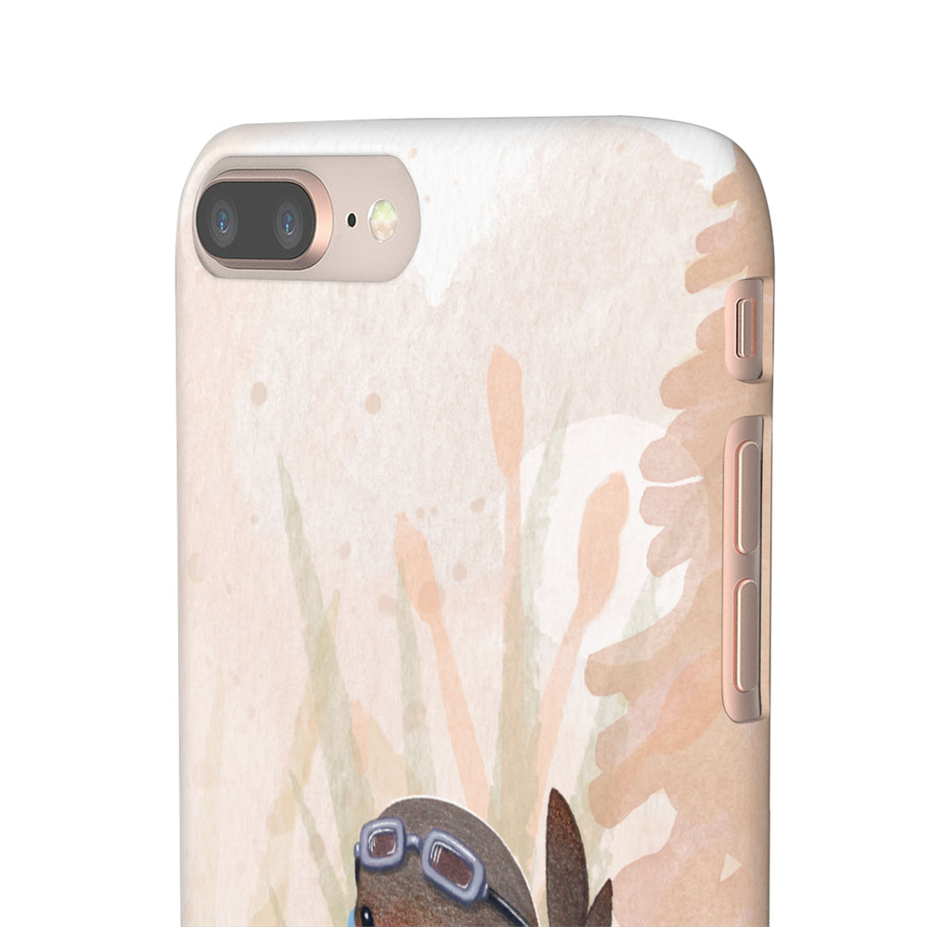Whimsical Animal Snap Cases, Cute Phone Case, Handmade Bird and Bunny Design, Gift for Animal Lovers, Unique Smartphone Cover