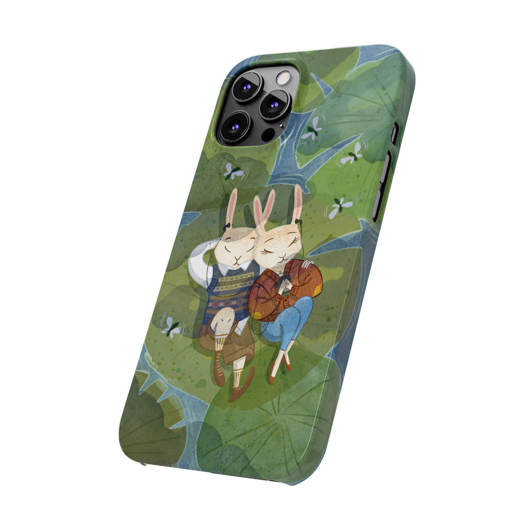Whimsical Bunny Phone Cases for Animal Lovers and Nature Enthusiasts | Cute, Fun Design, Gifts for Friends, Birthday, Easter, Spring