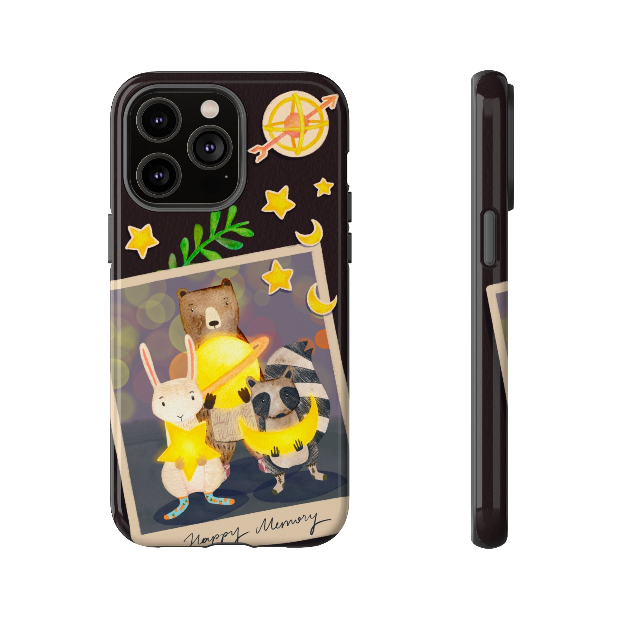 Animal iPhone Case - Tough Cases for Kids, Teens, Cute Fun Design, Holiday Accessories, iPhone 16 15 14 13 12 11 10 XR X 8, Gift Idea,