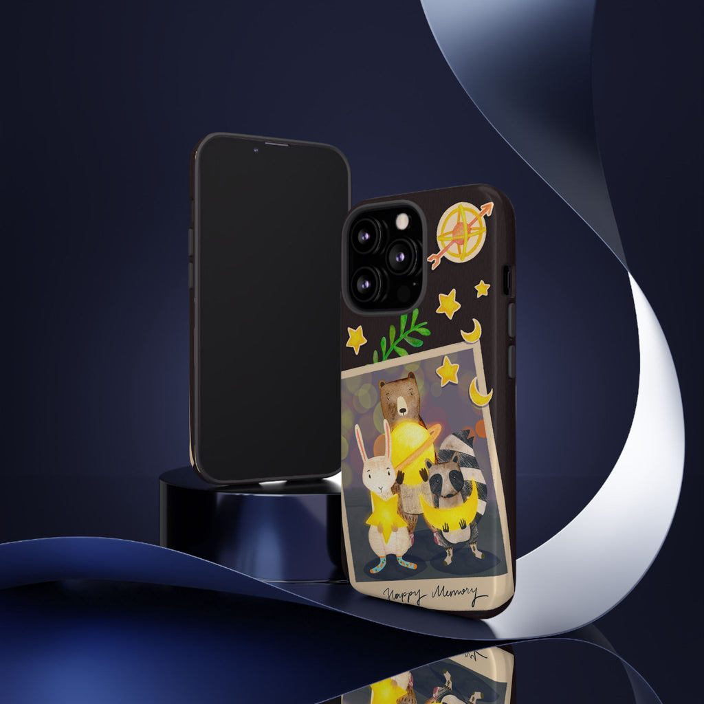 Animal iPhone Case - Tough Cases for Kids, Teens, Cute Fun Design, Holiday Accessories, iPhone 16 15 14 13 12 11 10 XR X 8, Gift Idea,