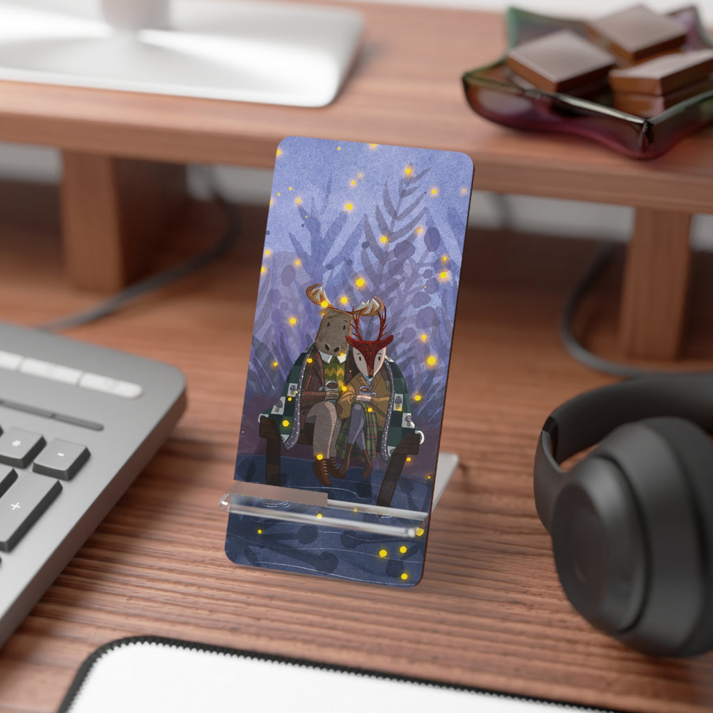 Cozy Animal-Themed Smartphone Stand | Cute Phone Holder for Desk, Aesthetic Decor, Gift for Friends, Home Office Decor, Christmas