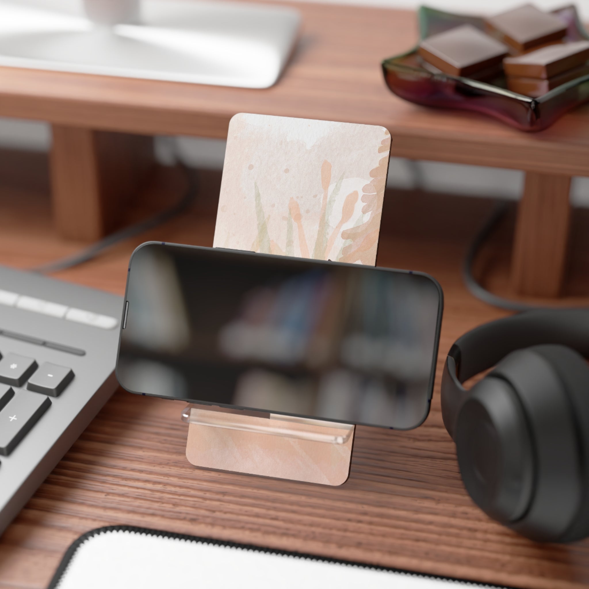 Cute Mobile Display Stand for Smartphones, Bird Design Phone Holder, Desk Accessories, Gift for Kids, Home Office Decor, Fun Bird Artwork