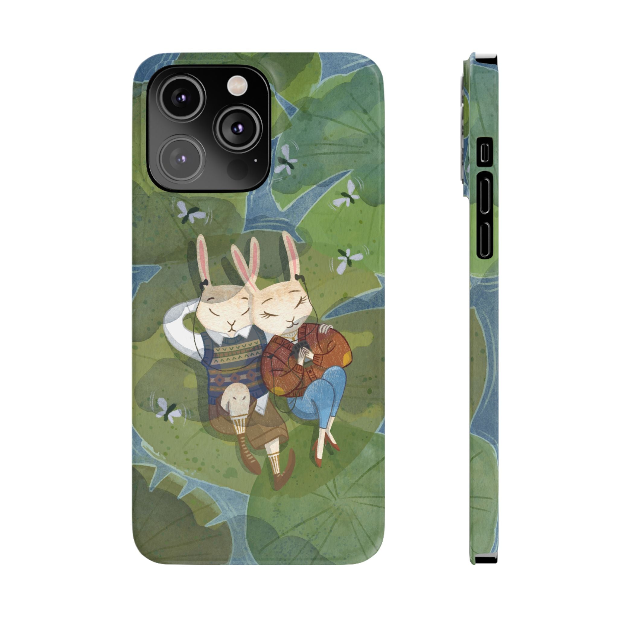 Whimsical Bunny Phone Cases for Animal Lovers and Nature Enthusiasts | Cute, Fun Design, Gifts for Friends, Birthday, Easter, Spring