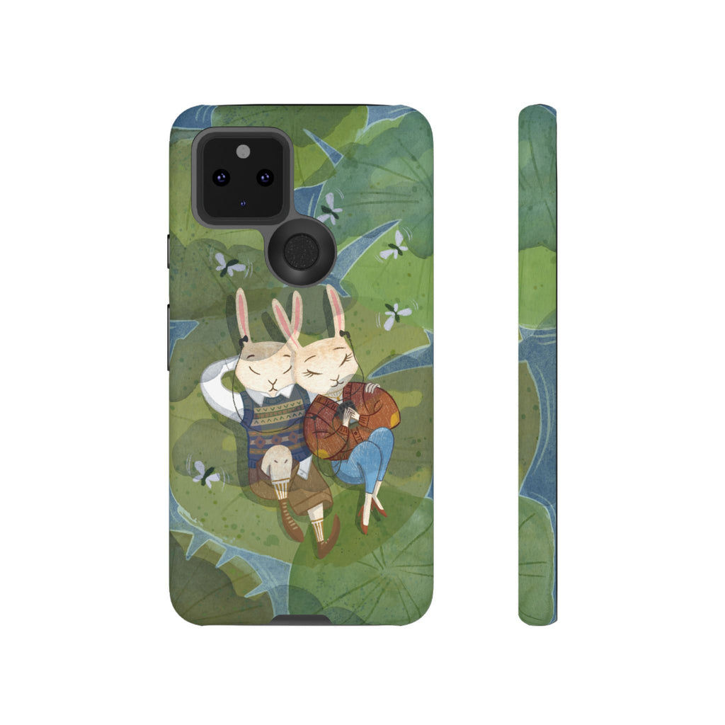 Cute Bunny Phone Case, Rabbit iPhone Cover, Nature Lovers Gift, Animal Lover Accessory, Eco-Friendly Case for Moms