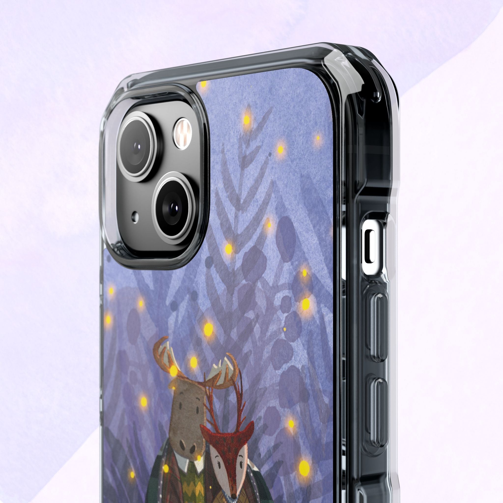 Cozy Animal Friends Phone Case - Magnetic Clear Impact Cases for Outdoorsy Animal Lovers, Perfect for Christmas, Gift Idea, Nature Vibes