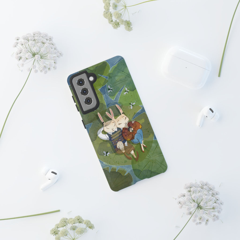 Cute Bunny Phone Case, Rabbit iPhone Cover, Nature Lovers Gift, Animal Lover Accessory, Eco-Friendly Case for Moms