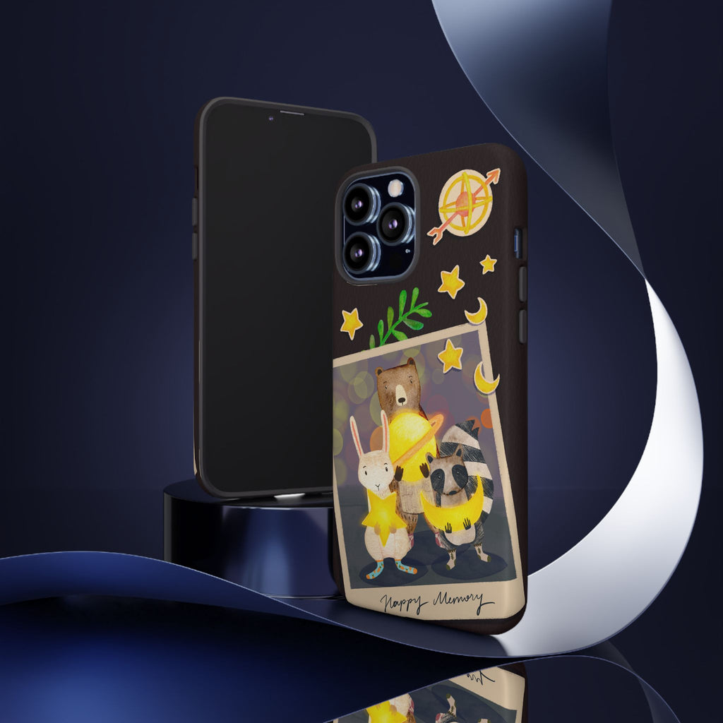 Animal iPhone Case - Tough Cases for Kids, Teens, Cute Fun Design, Holiday Accessories, iPhone 16 15 14 13 12 11 10 XR X 8, Gift Idea,