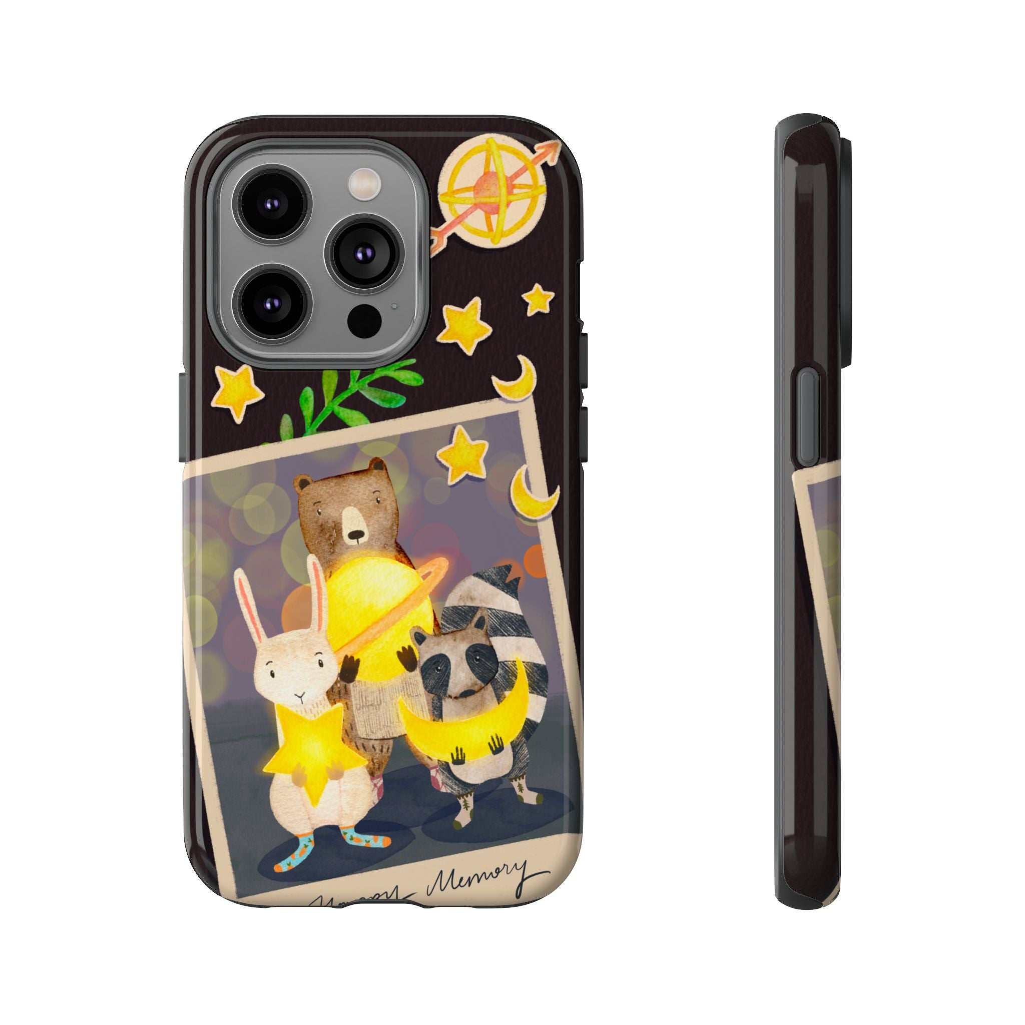Animal iPhone Case - Tough Cases for Kids, Teens, Cute Fun Design, Holiday Accessories, iPhone 16 15 14 13 12 11 10 XR X 8, Gift Idea,