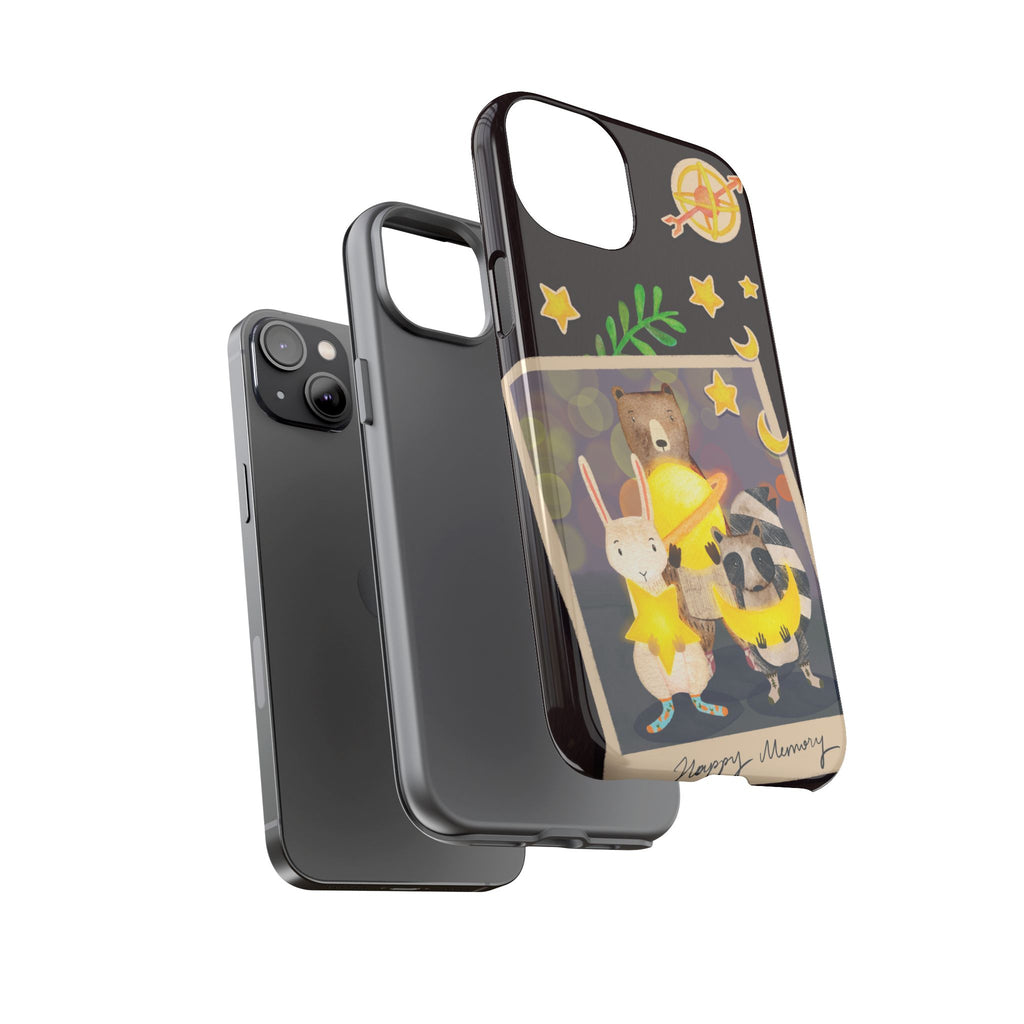 Animal iPhone Case - Tough Cases for Kids, Teens, Cute Fun Design, Holiday Accessories, iPhone 16 15 14 13 12 11 10 XR X 8, Gift Idea,