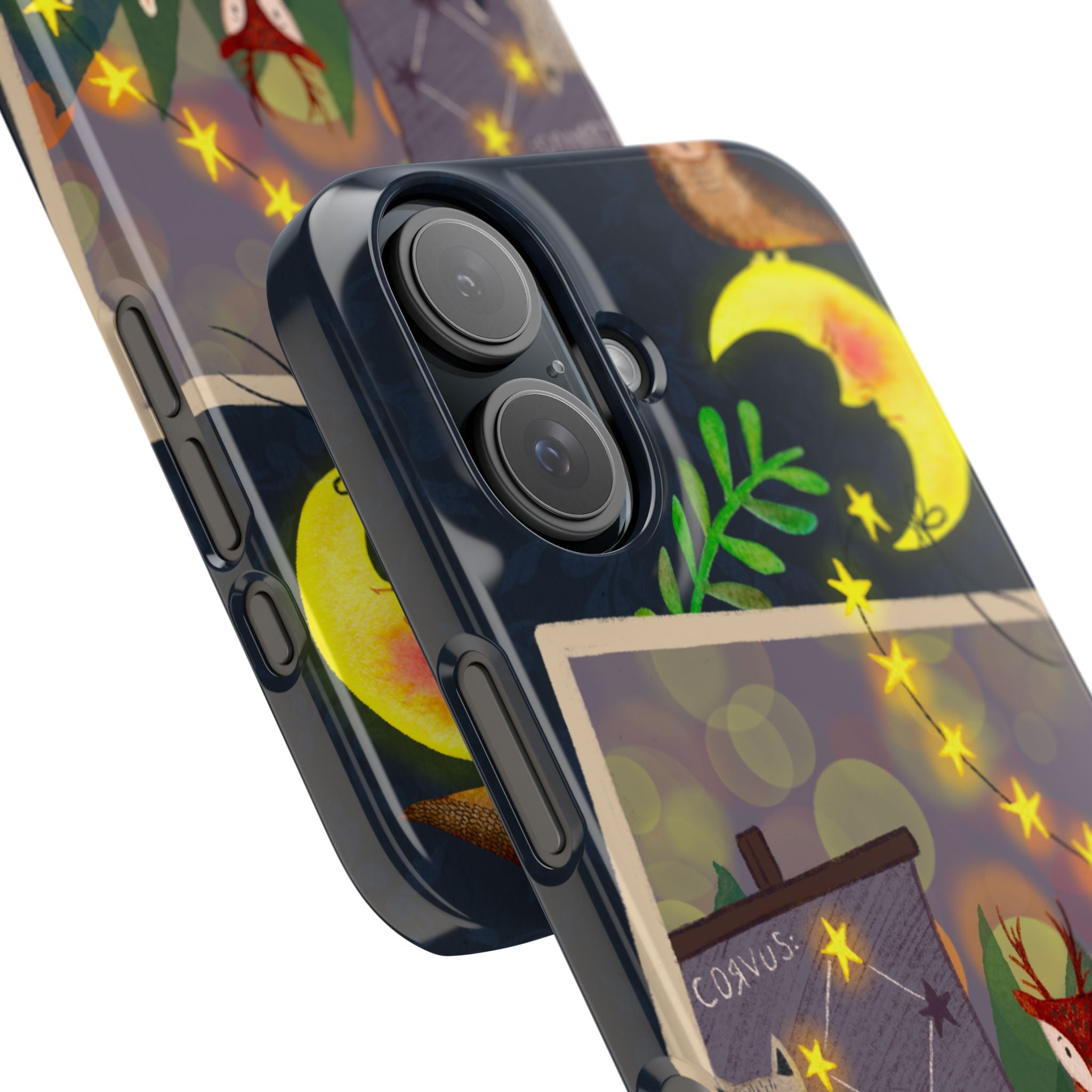 Constellation Friends iPhone Case, Starlit Woodland Photo Cover, Cute Gift for Birthday, Kawaii Design, iPhone 7 8 X XR XS 11 12 13 14 15 16