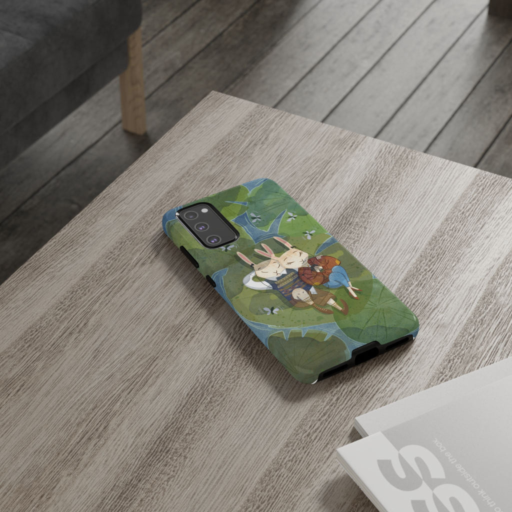 Cute Bunny Phone Case, Rabbit iPhone Cover, Nature Lovers Gift, Animal Lover Accessory, Eco-Friendly Case for Moms