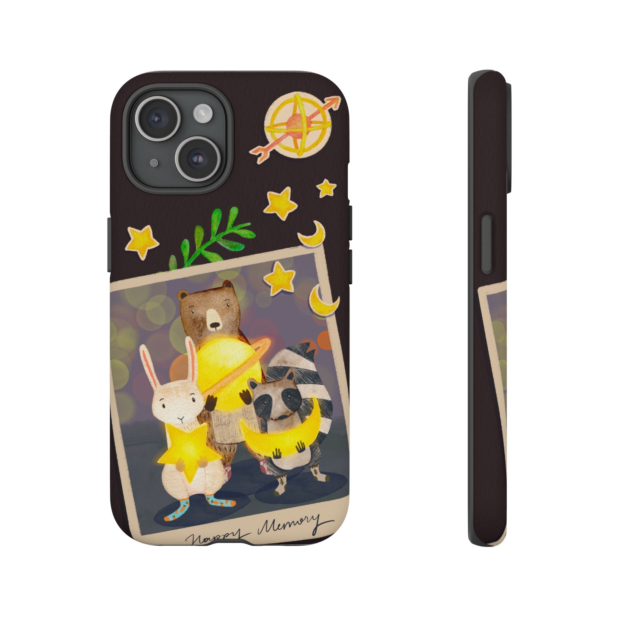 Animal iPhone Case - Tough Cases for Kids, Teens, Cute Fun Design, Holiday Accessories, iPhone 16 15 14 13 12 11 10 XR X 8, Gift Idea,