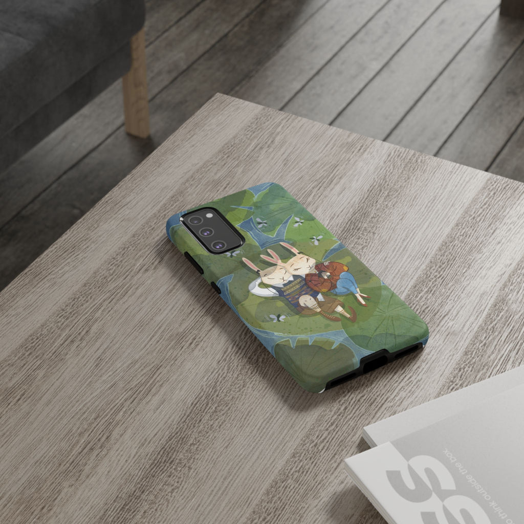 Cute Bunny Phone Case, Rabbit iPhone Cover, Nature Lovers Gift, Animal Lover Accessory, Eco-Friendly Case for Moms