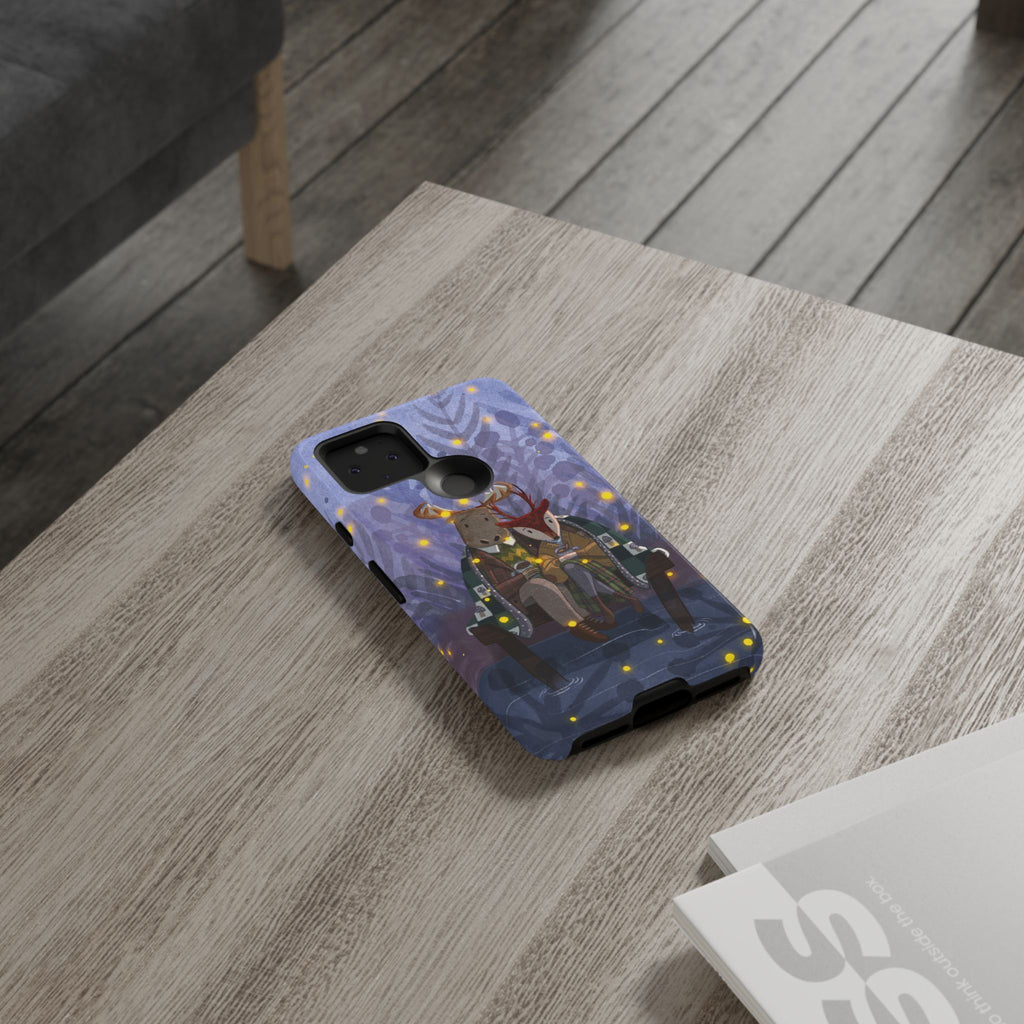 Cozy Couple Phone Case, Cute Animal Lovers Gift, Nature Aesthetic, Perfect for Holidays, Personalized Phone Accessories, Gift for Her