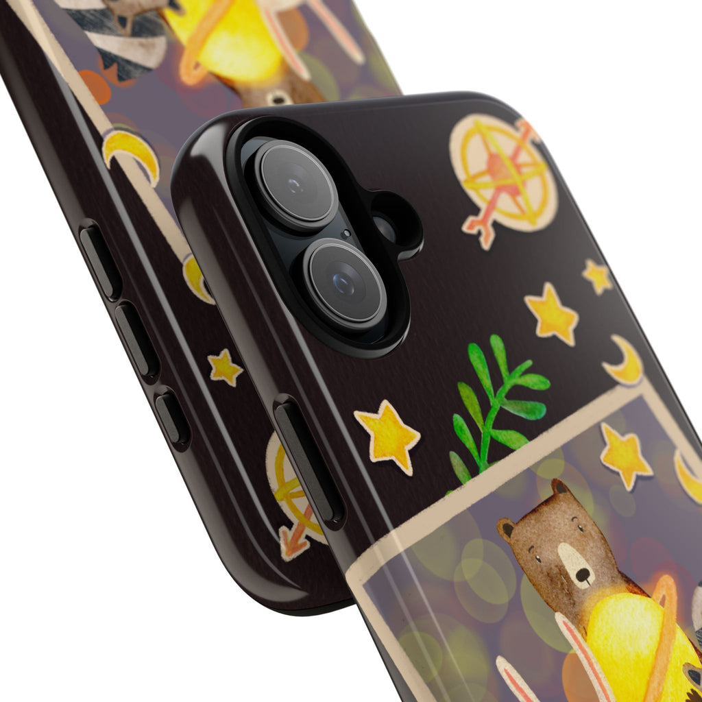 Animal iPhone Case - Tough Cases for Kids, Teens, Cute Fun Design, Holiday Accessories, iPhone 16 15 14 13 12 11 10 XR X 8, Gift Idea,