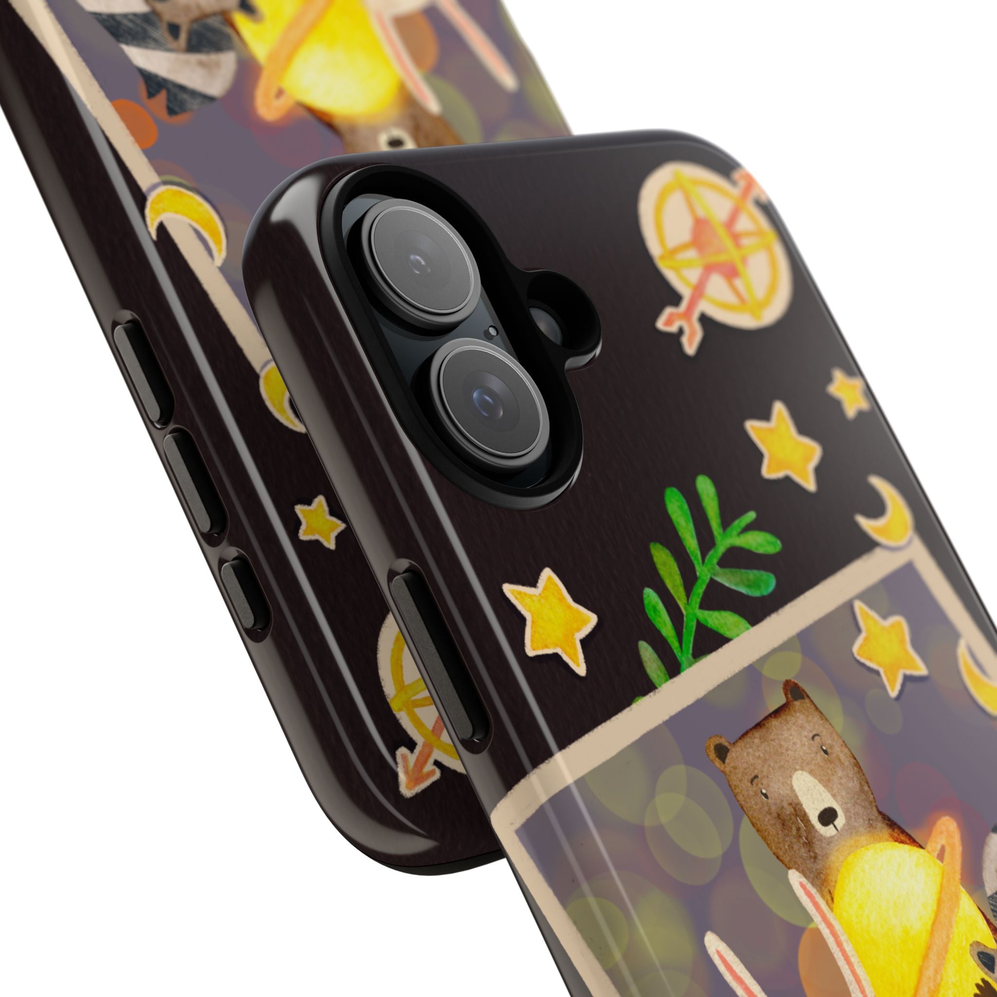 Animal iPhone Case - Tough Cases for Kids, Teens, Cute Fun Design, Holiday Accessories, iPhone 16 15 14 13 12 11 10 XR X 8, Gift Idea,
