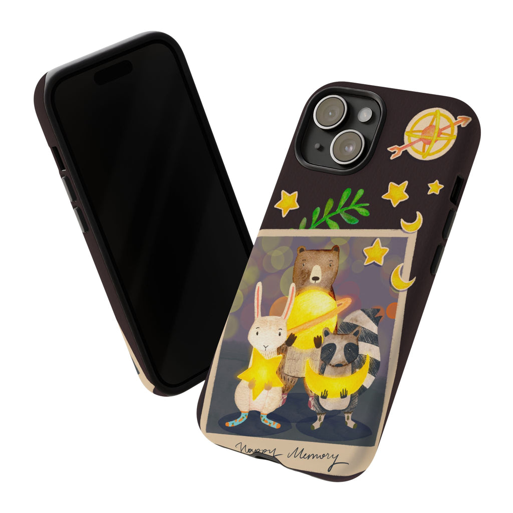 Animal iPhone Case - Tough Cases for Kids, Teens, Cute Fun Design, Holiday Accessories, iPhone 16 15 14 13 12 11 10 XR X 8, Gift Idea,