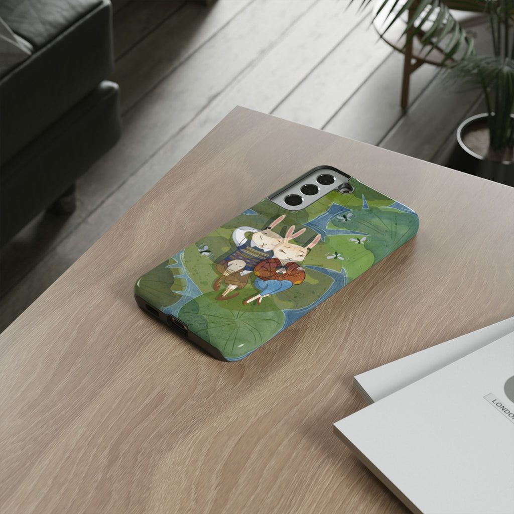 Cute Bunny Phone Case, Rabbit iPhone Cover, Nature Lovers Gift, Animal Lover Accessory, Eco-Friendly Case for Moms