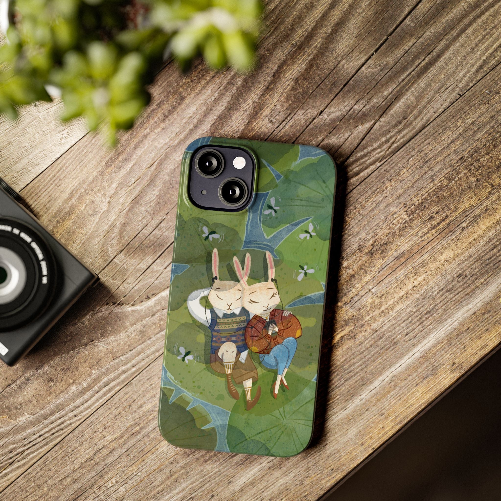 Whimsical Bunny Phone Cases for Animal Lovers and Nature Enthusiasts | Cute, Fun Design, Gifts for Friends, Birthday, Easter, Spring