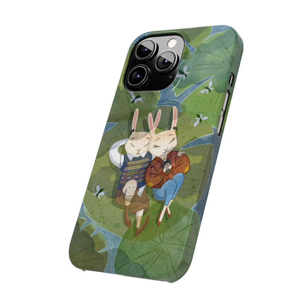 Whimsical Bunny Phone Cases for Animal Lovers and Nature Enthusiasts | Cute, Fun Design, Gifts for Friends, Birthday, Easter, Spring