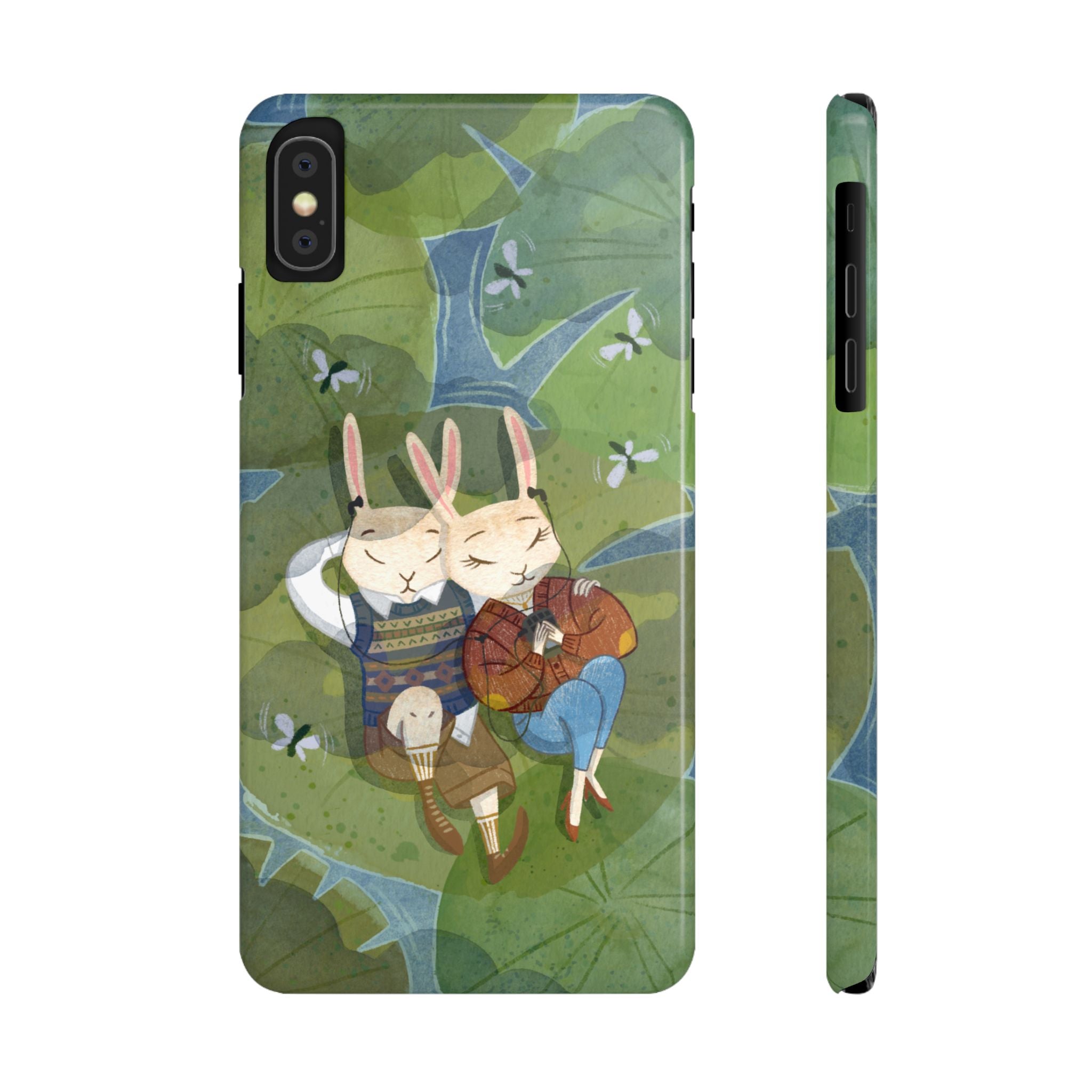 Whimsical Bunny Phone Cases for Animal Lovers and Nature Enthusiasts | Cute, Fun Design, Gifts for Friends, Birthday, Easter, Spring
