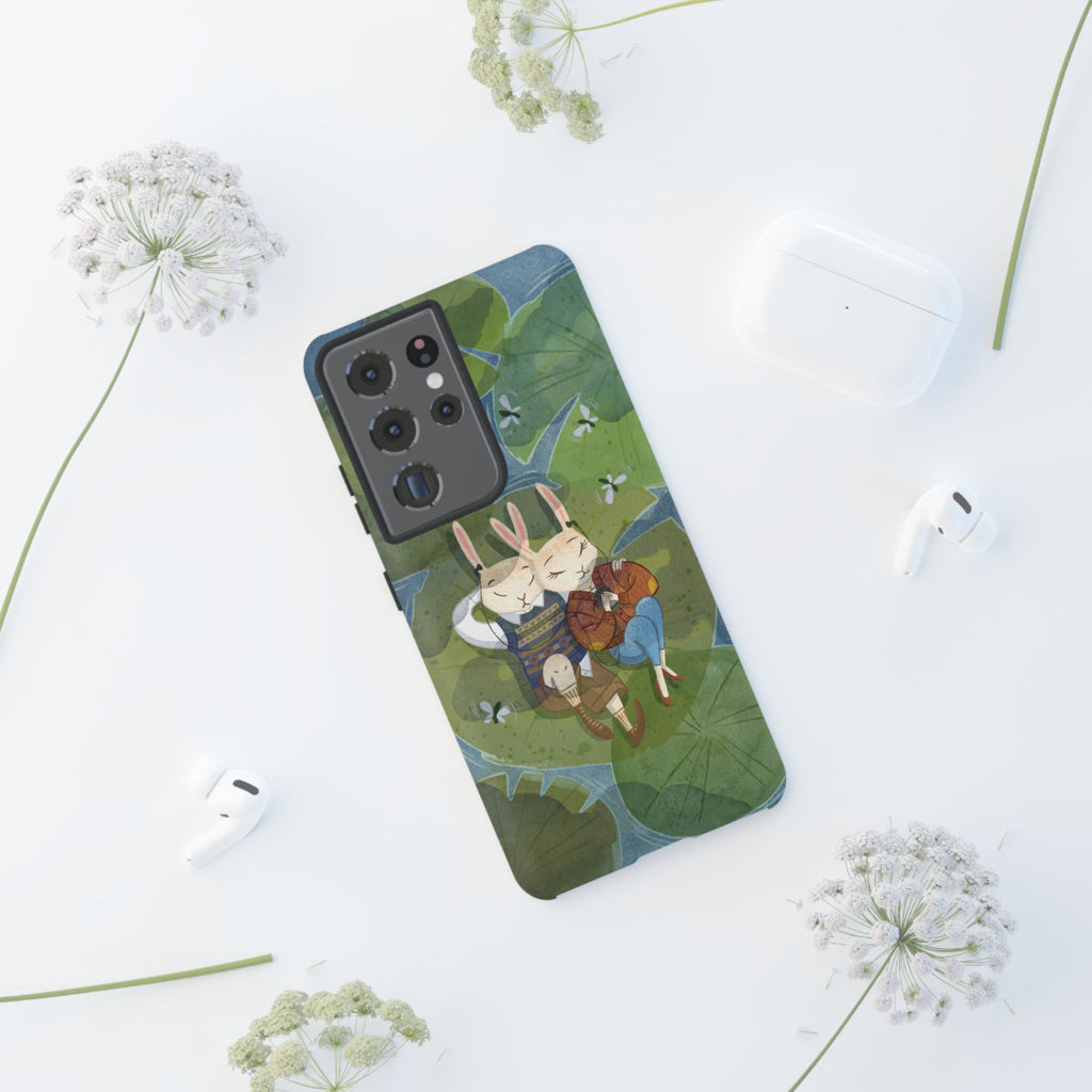 Cute Bunny Phone Case, Rabbit iPhone Cover, Nature Lovers Gift, Animal Lover Accessory, Eco-Friendly Case for Moms