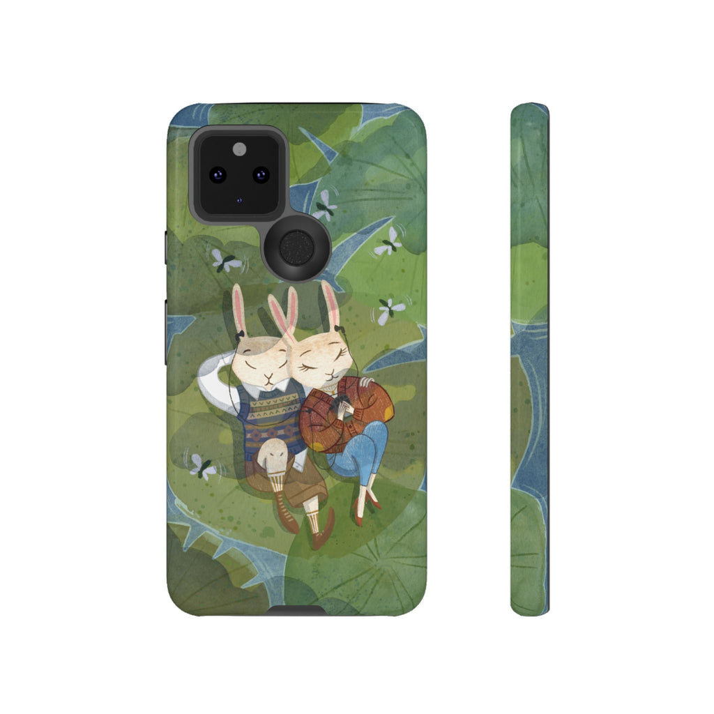 Cute Bunny Phone Case, Rabbit iPhone Cover, Nature Lovers Gift, Animal Lover Accessory, Eco-Friendly Case for Moms