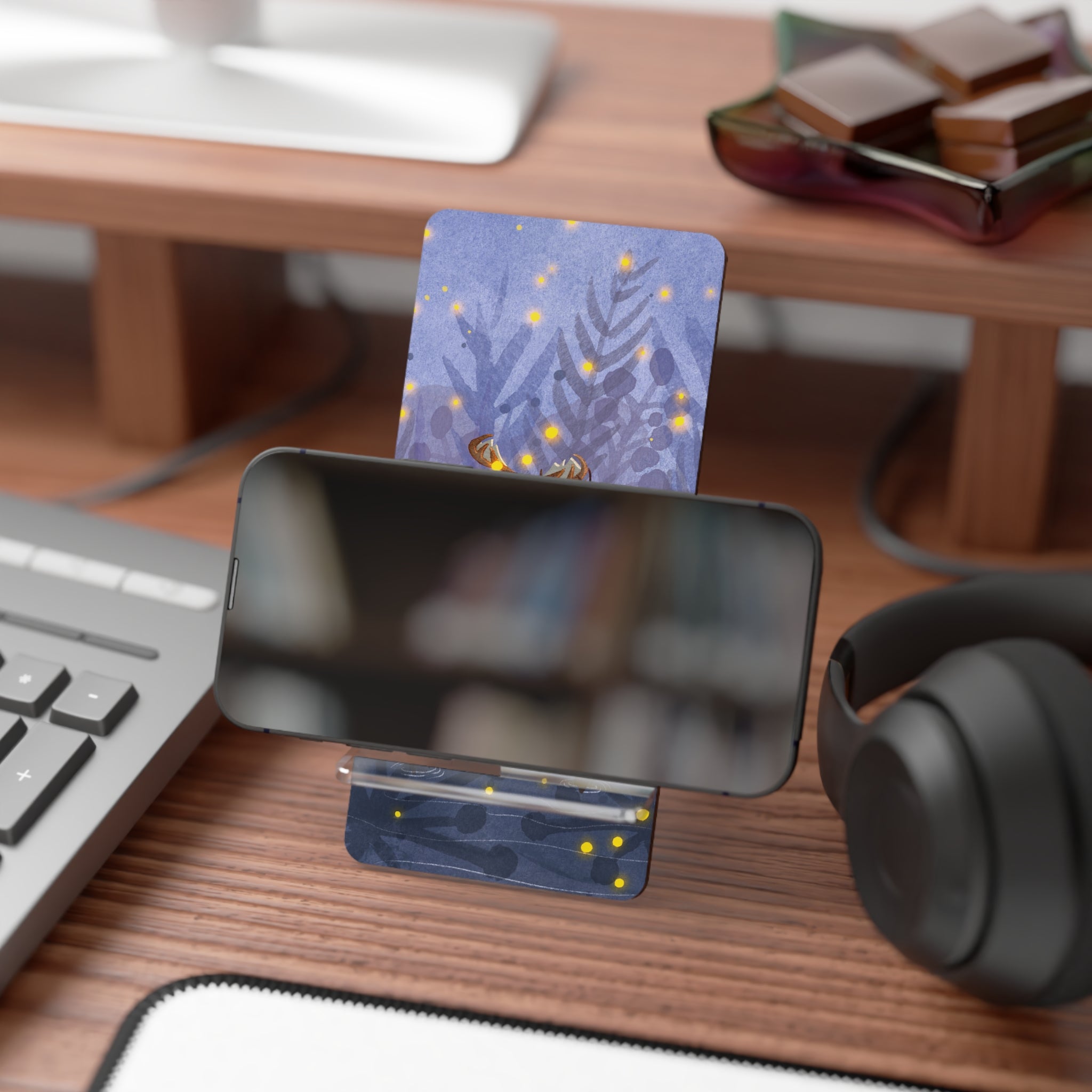 Cozy Animal-Themed Smartphone Stand | Cute Phone Holder for Desk, Aesthetic Decor, Gift for Friends, Home Office Decor, Christmas