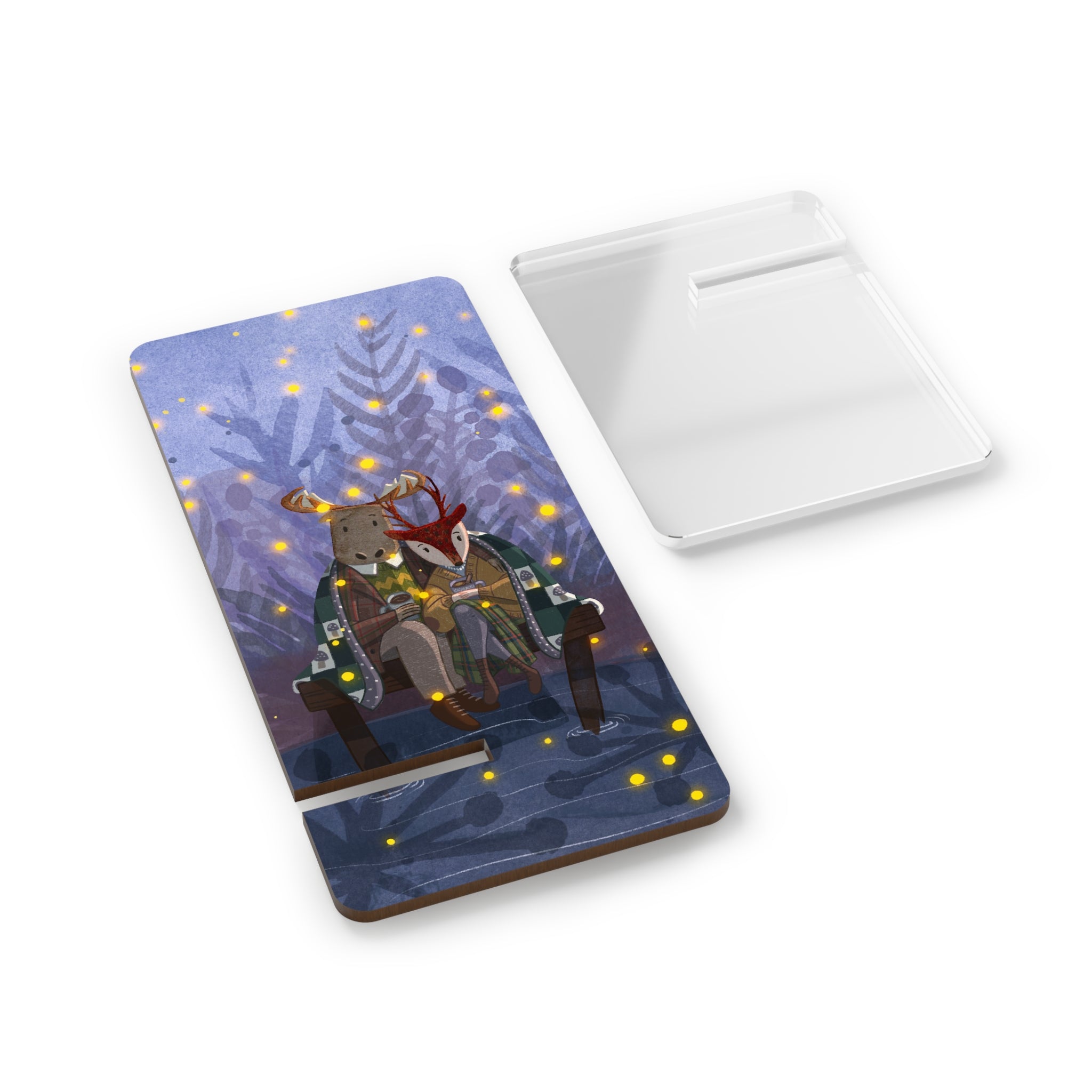 Cozy Animal-Themed Smartphone Stand | Cute Phone Holder for Desk, Aesthetic Decor, Gift for Friends, Home Office Decor, Christmas