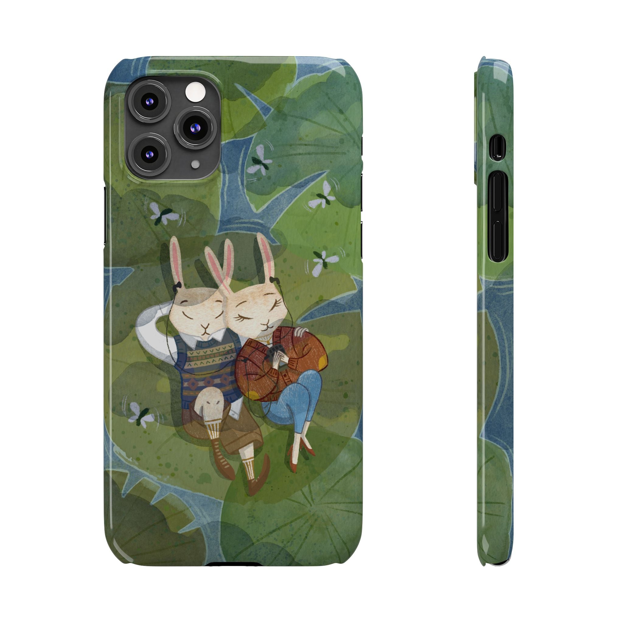 Whimsical Bunny Phone Cases for Animal Lovers and Nature Enthusiasts | Cute, Fun Design, Gifts for Friends, Birthday, Easter, Spring