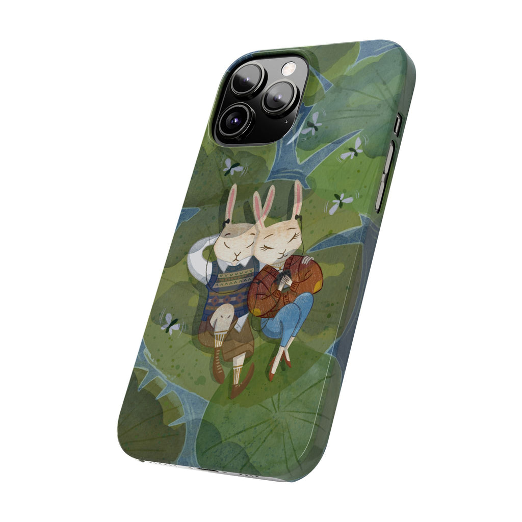 Whimsical Bunny Phone Cases for Animal Lovers and Nature Enthusiasts | Cute, Fun Design, Gifts for Friends, Birthday, Easter, Spring