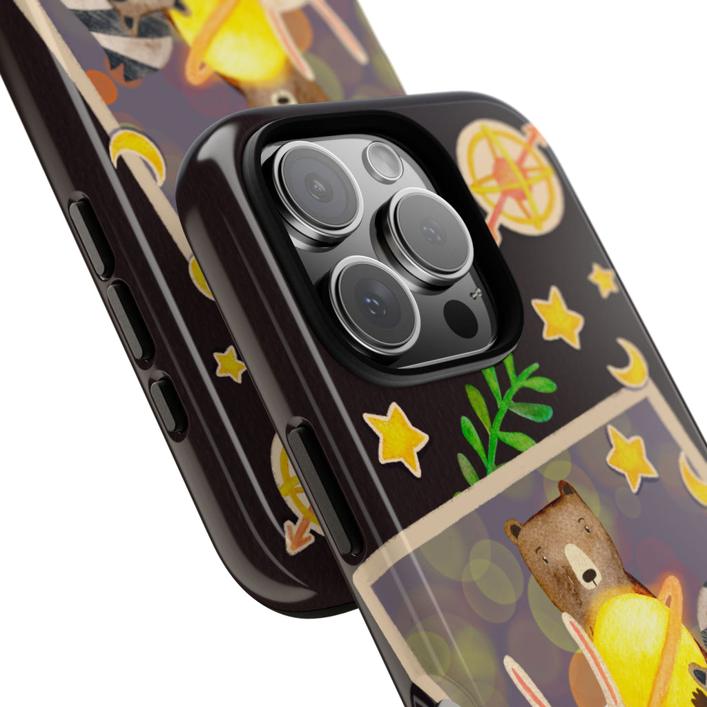 Animal iPhone Case - Tough Cases for Kids, Teens, Cute Fun Design, Holiday Accessories, iPhone 16 15 14 13 12 11 10 XR X 8, Gift Idea,