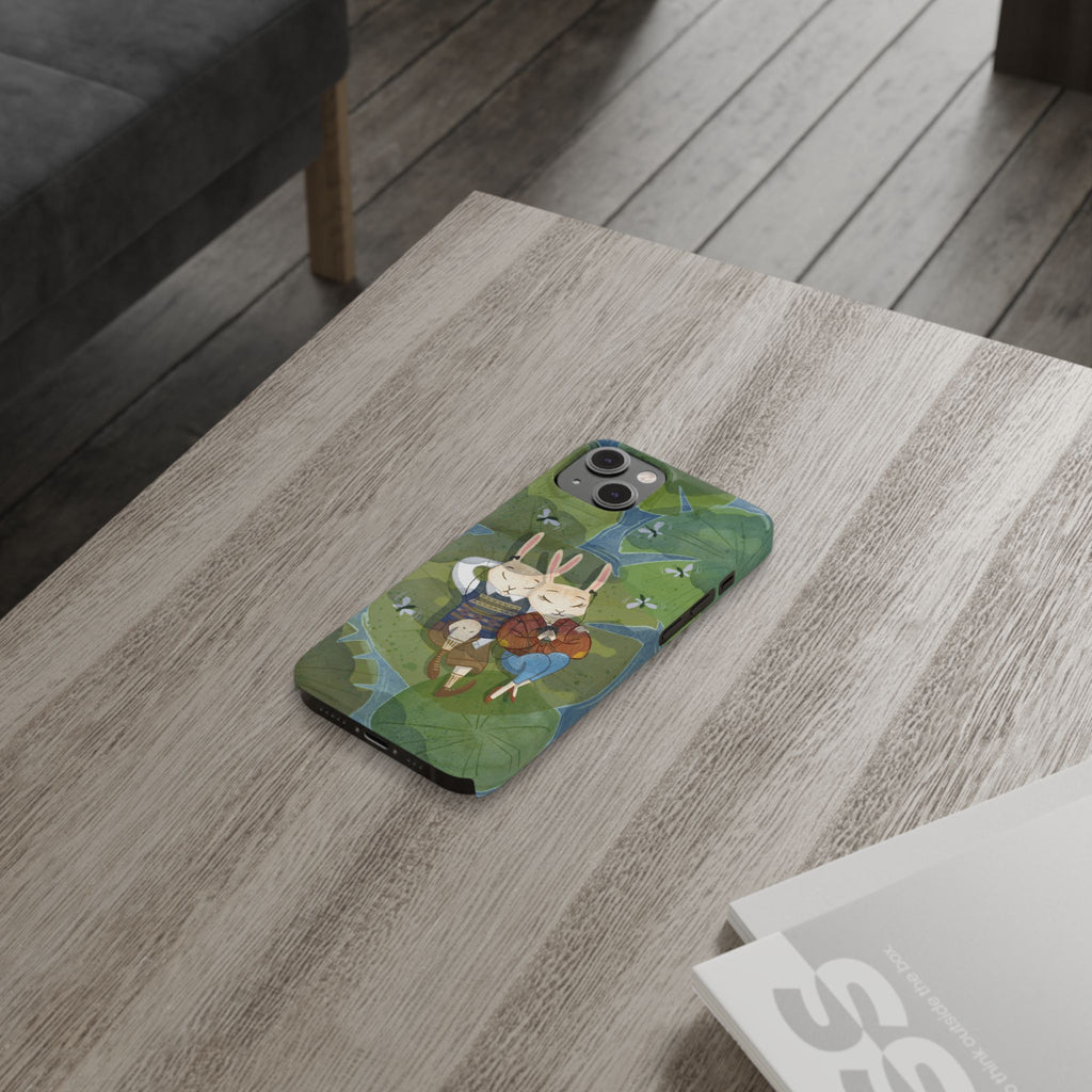 Whimsical Bunny Phone Cases for Animal Lovers and Nature Enthusiasts | Cute, Fun Design, Gifts for Friends, Birthday, Easter, Spring