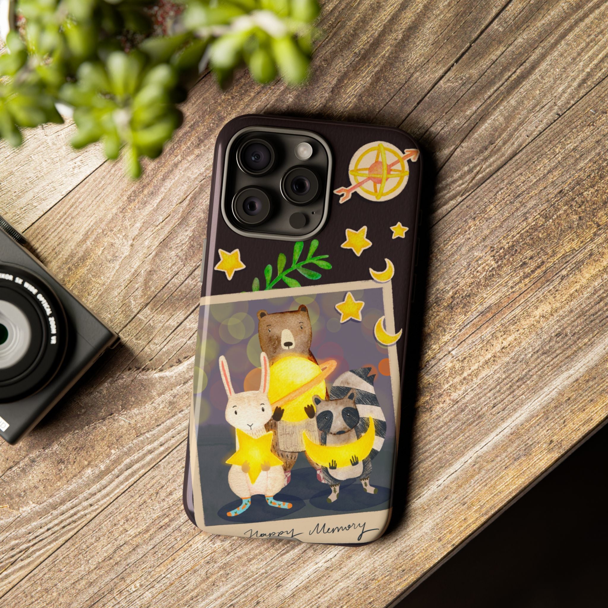 Animal iPhone Case - Tough Cases for Kids, Teens, Cute Fun Design, Holiday Accessories, iPhone 16 15 14 13 12 11 10 XR X 8, Gift Idea,