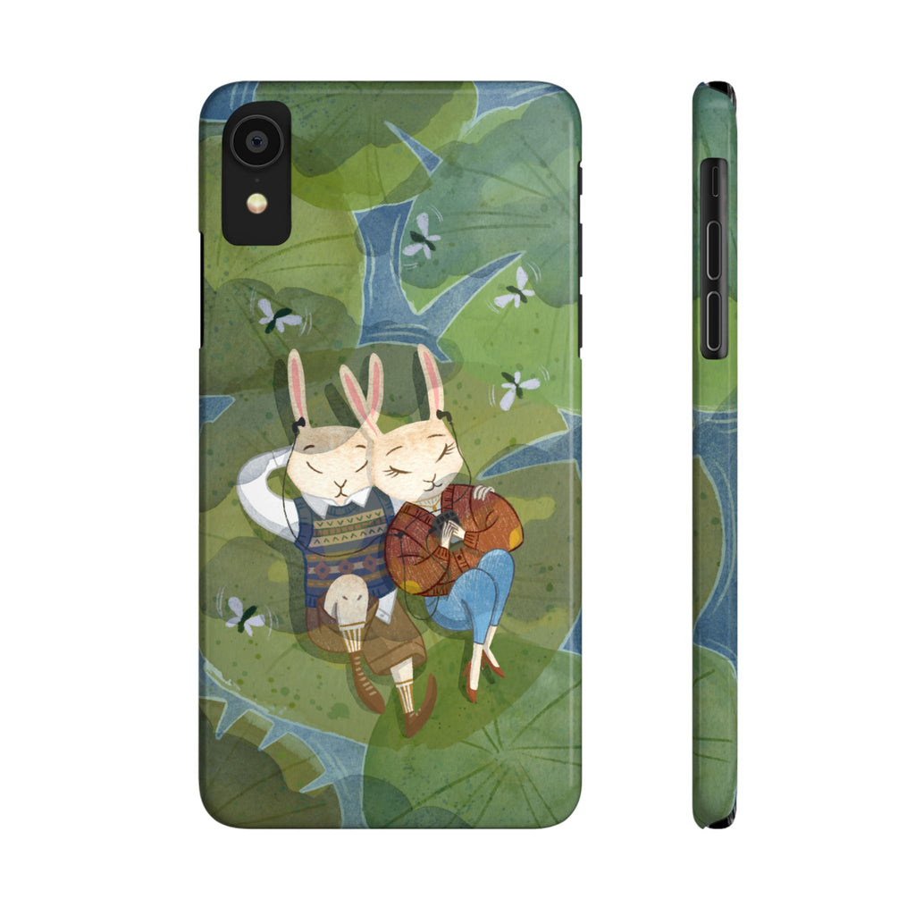 Whimsical Bunny Phone Cases for Animal Lovers and Nature Enthusiasts | Cute, Fun Design, Gifts for Friends, Birthday, Easter, Spring