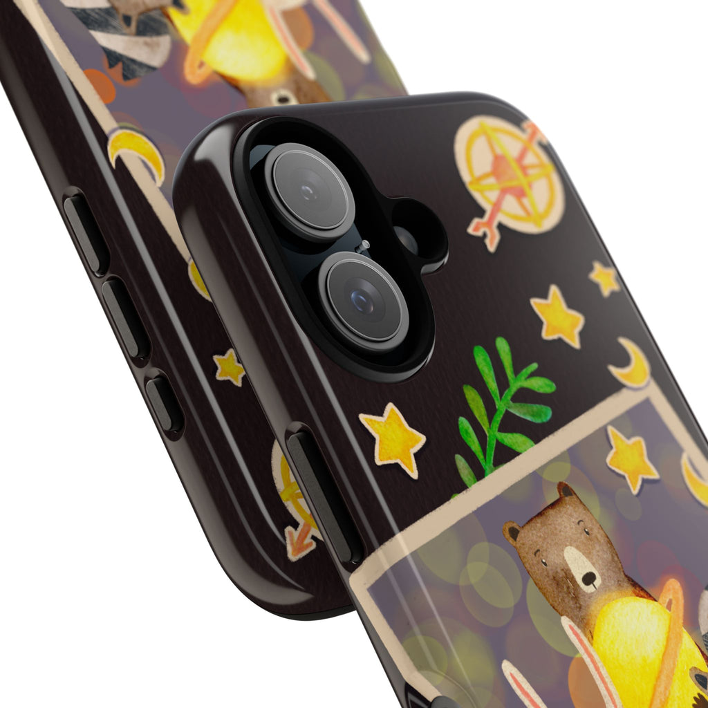 Animal iPhone Case - Tough Cases for Kids, Teens, Cute Fun Design, Holiday Accessories, iPhone 16 15 14 13 12 11 10 XR X 8, Gift Idea,