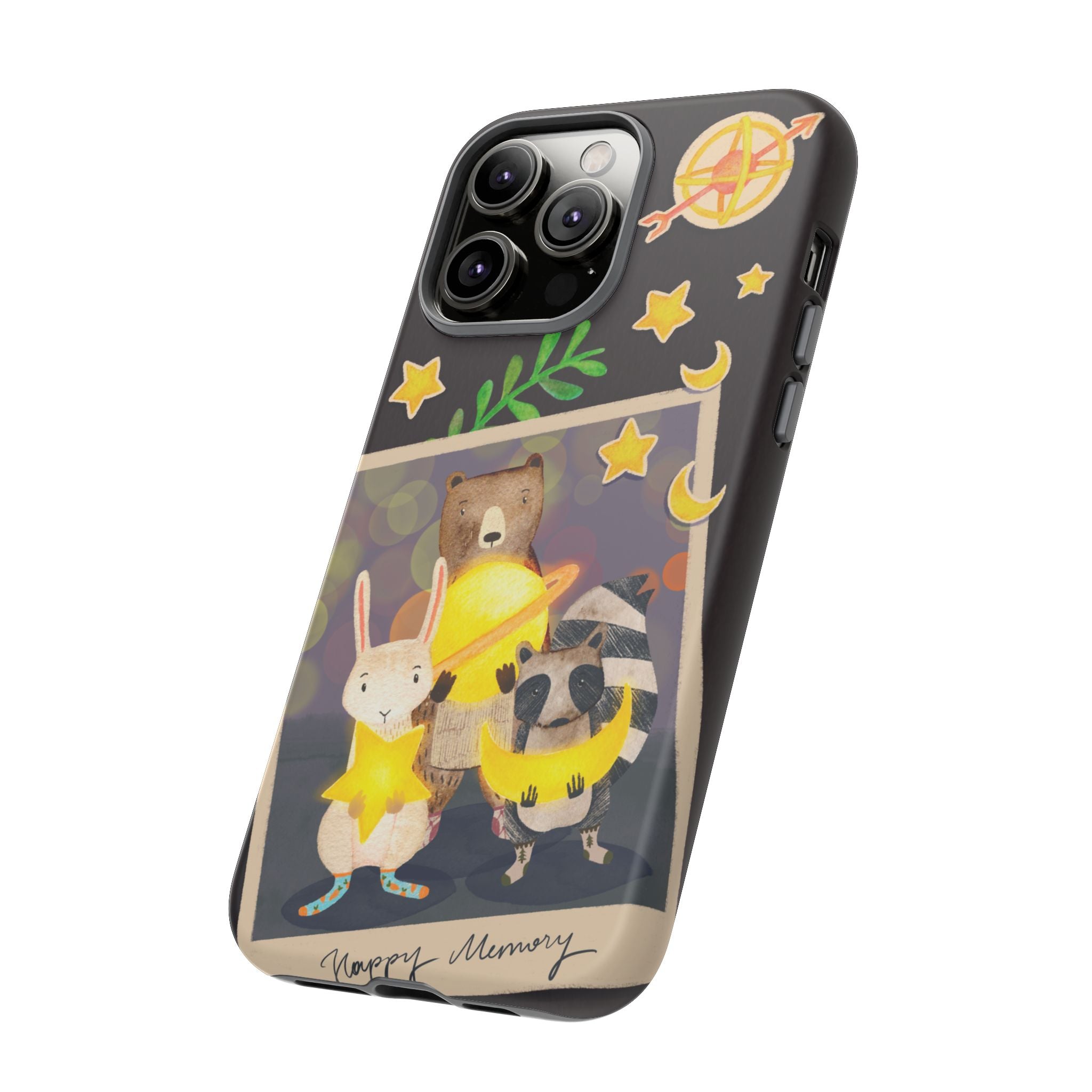 Animal iPhone Case - Tough Cases for Kids, Teens, Cute Fun Design, Holiday Accessories, iPhone 16 15 14 13 12 11 10 XR X 8, Gift Idea,