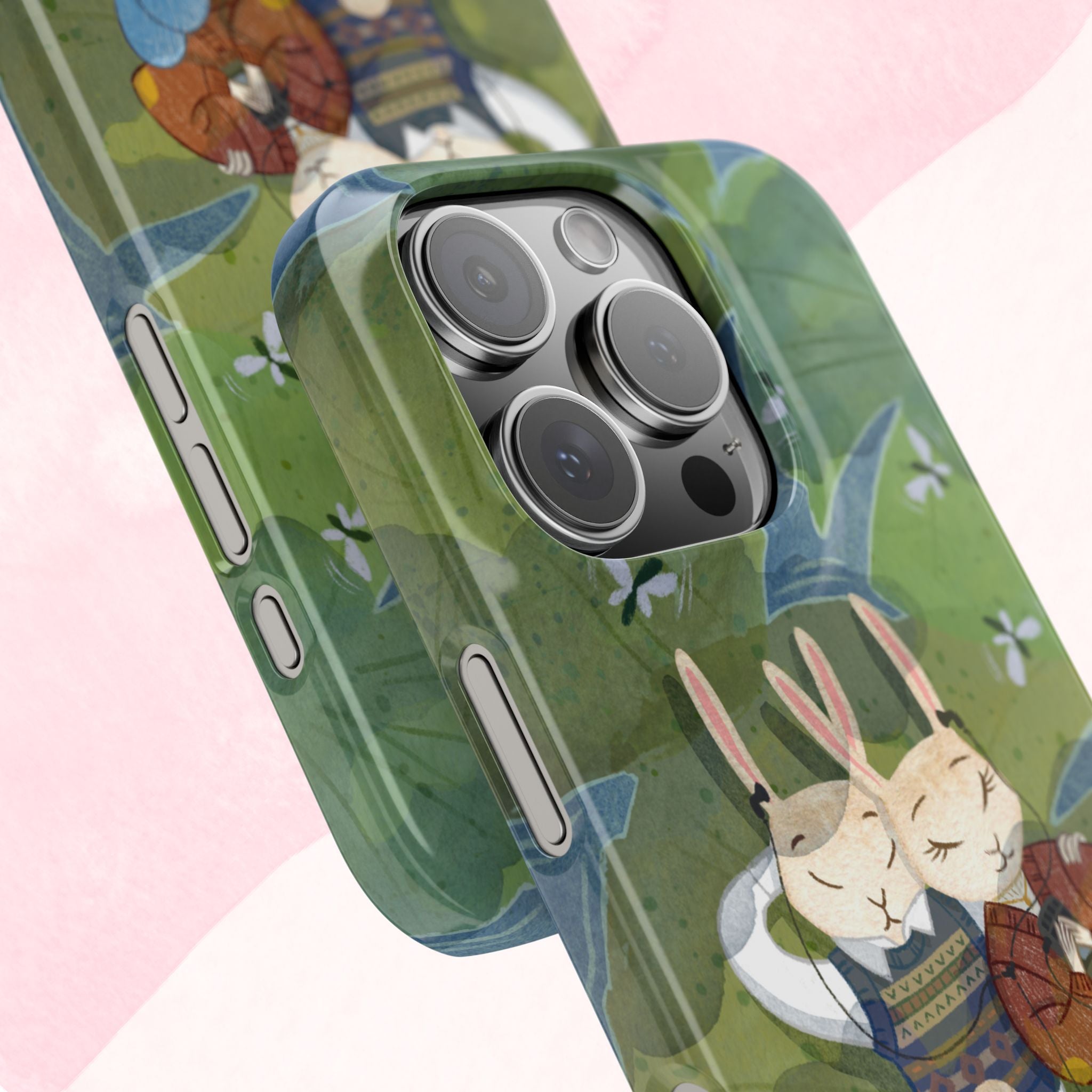 Whimsical Bunny Phone Cases for Animal Lovers and Nature Enthusiasts | Cute, Fun Design, Gifts for Friends, Birthday, Easter, Spring