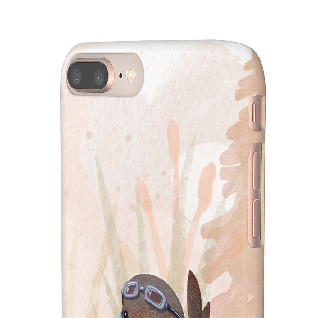 Whimsical Animal Snap Cases, Cute Phone Case, Handmade Bird and Bunny Design, Gift for Animal Lovers, Unique Smartphone Cover