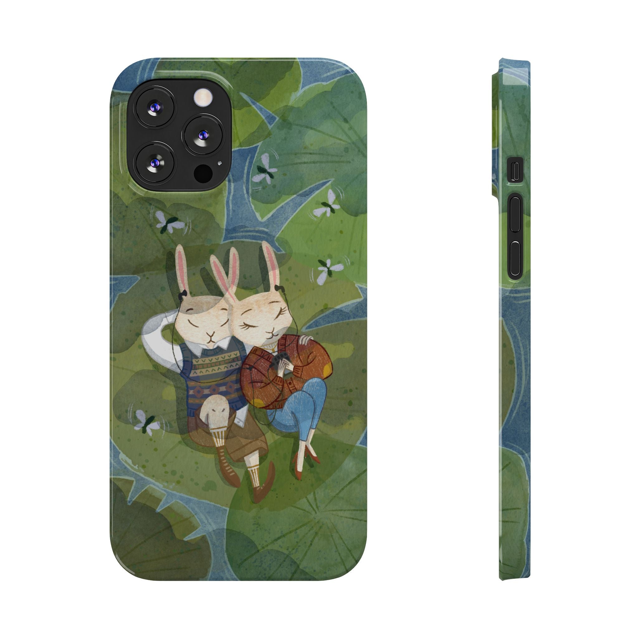 Whimsical Bunny Phone Cases for Animal Lovers and Nature Enthusiasts | Cute, Fun Design, Gifts for Friends, Birthday, Easter, Spring