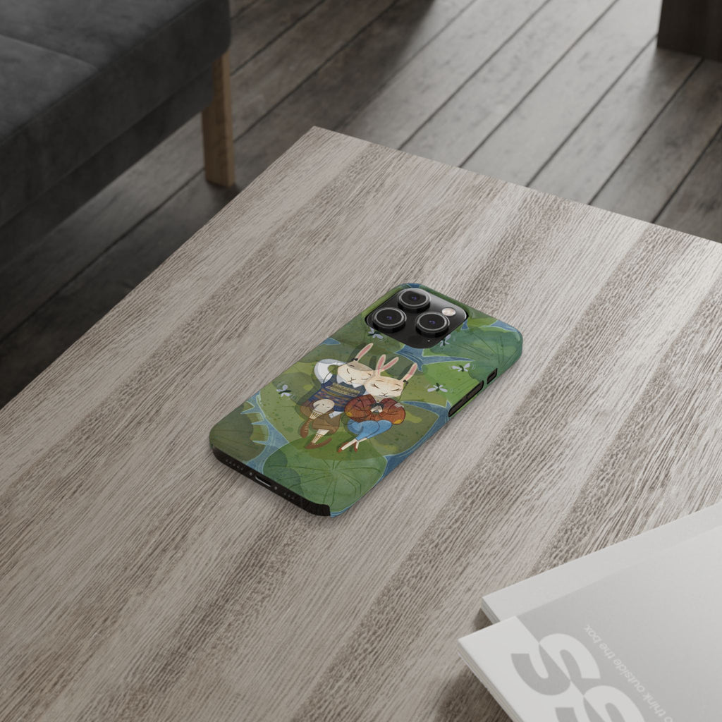 Whimsical Bunny Phone Cases for Animal Lovers and Nature Enthusiasts | Cute, Fun Design, Gifts for Friends, Birthday, Easter, Spring