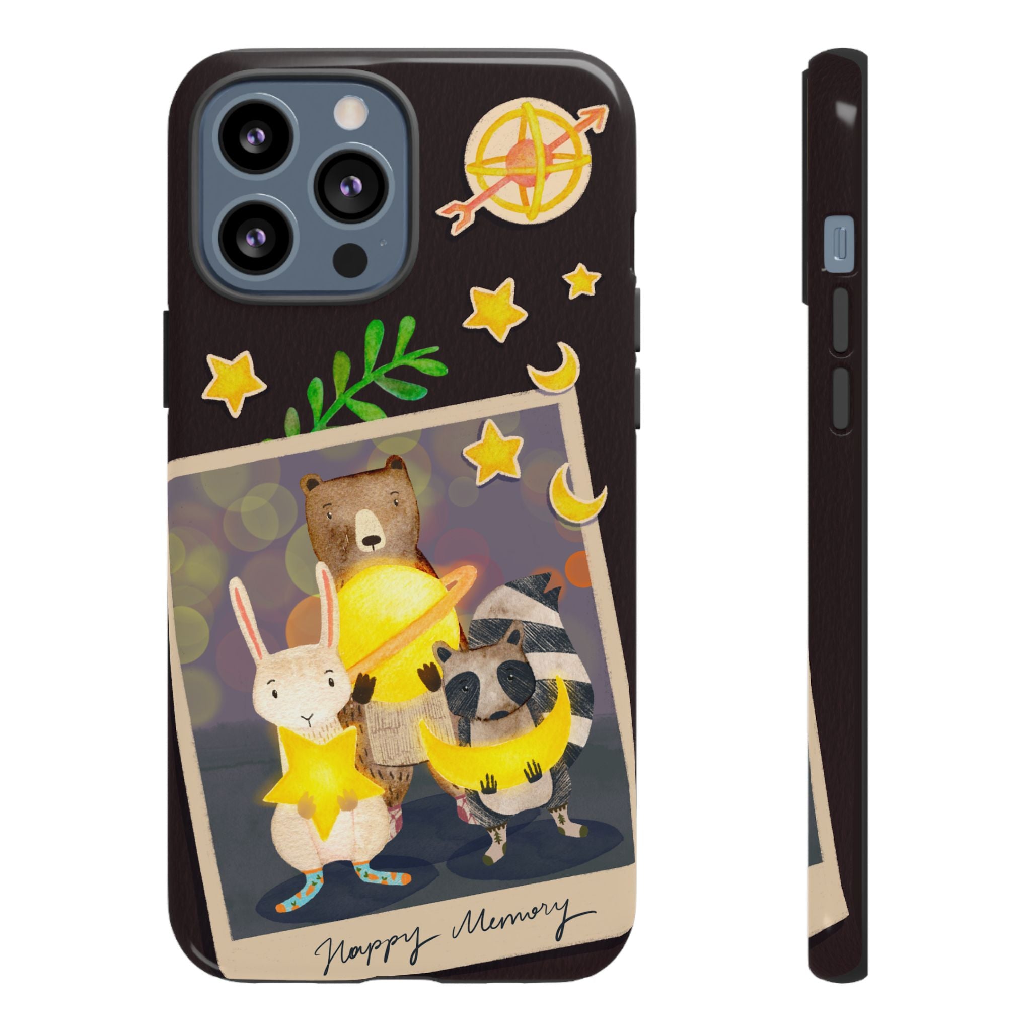 Animal iPhone Case - Tough Cases for Kids, Teens, Cute Fun Design, Holiday Accessories, iPhone 16 15 14 13 12 11 10 XR X 8, Gift Idea,
